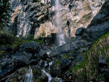 Schleier Wasserfall